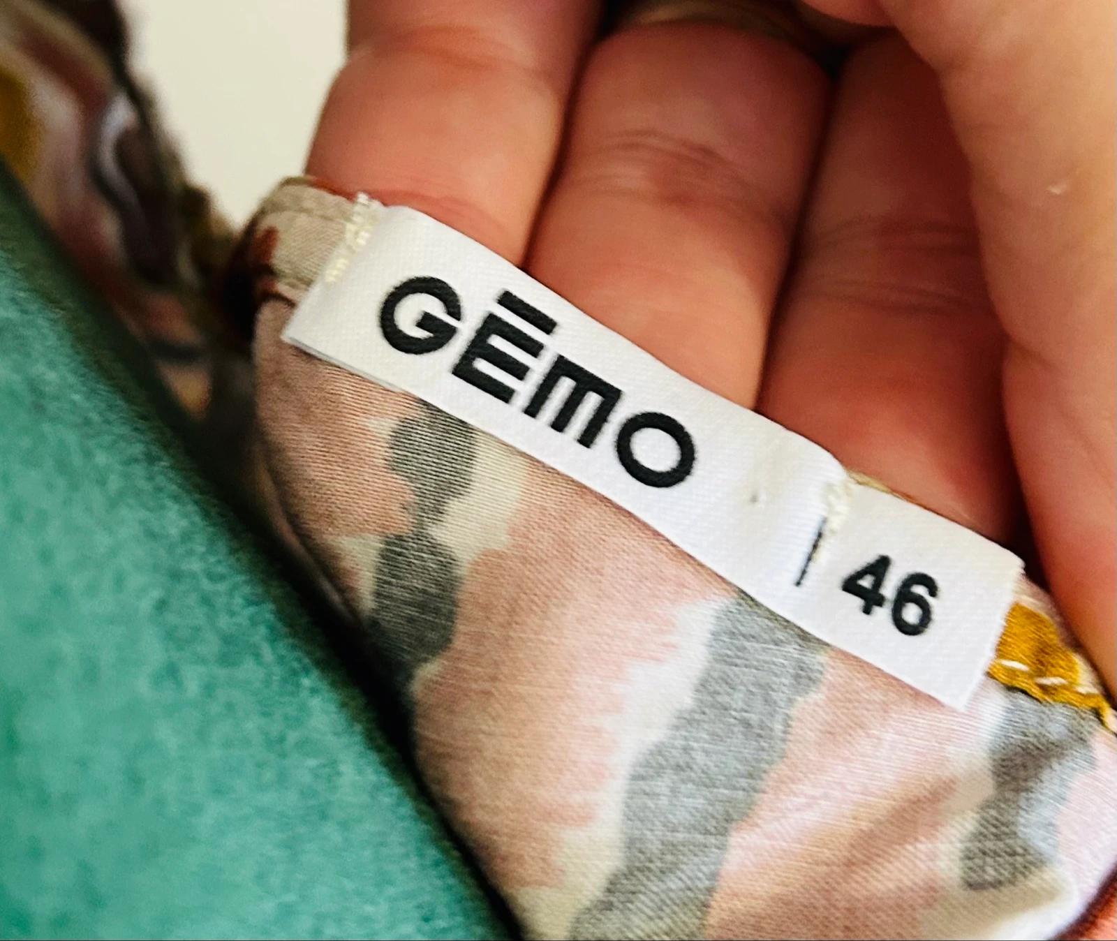 Blusa étnica fina Gemo 46 – photo 7